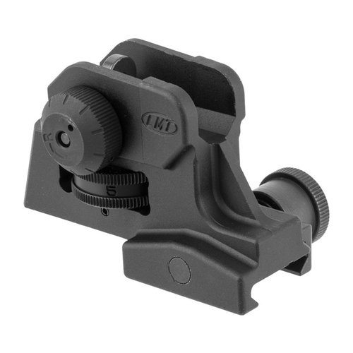 LEWIS MACHINE & TOOL AR-15 Tactical Adjustable Rear Sight Assembly