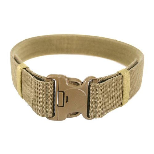 Large (30"-42") Military Web Belt, Coyote Tan