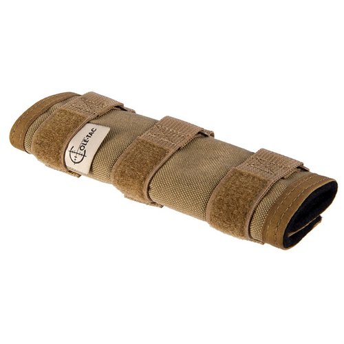 Metal Python Suppressor Cover Coyote 7.5"