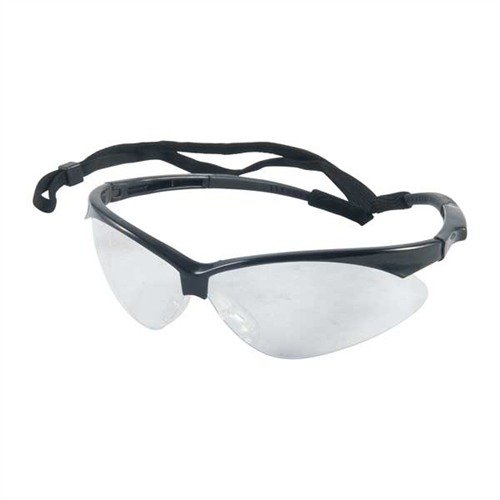 Clear Outback Shooting Glasses Black