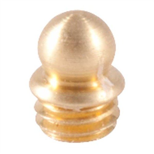Brass Skirted Bead, 1/8" 6-48 TPI, Gold