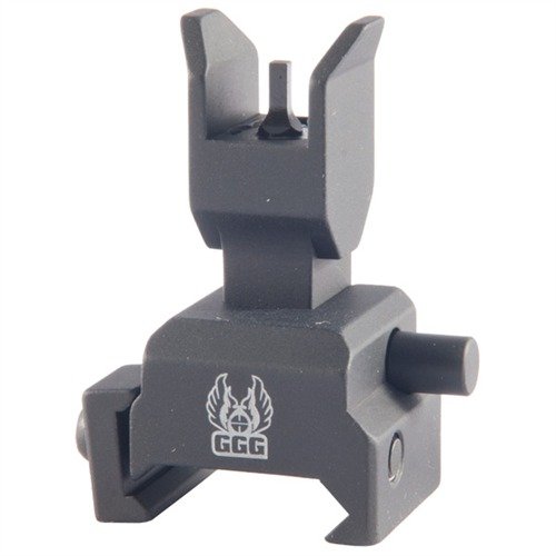 GG&G, INC. 1.8" Flip-Up Backup Forearm Front Sight Aluminum Black