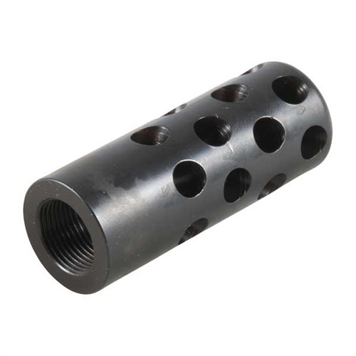 7MM GENTRY CUSTOM LLC QUIET MUZZLE BRAKE 7 MM 1/228 STEEL BLUED