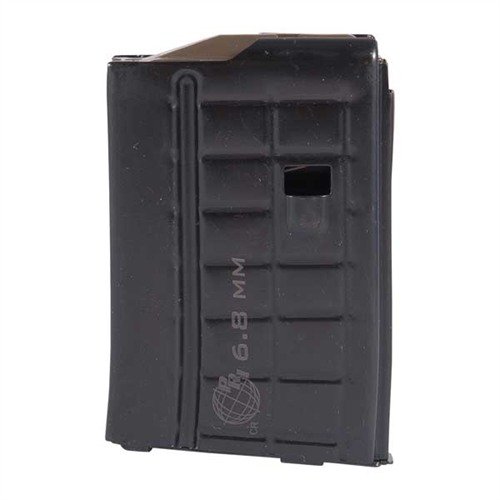 AR-15 Mag 6.8 SPC, 22 Nosler, 224 Valkyrie 10rd Steel Blk