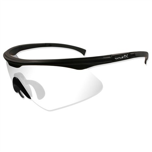 Clear XPT-1 Ballistic Shooting Glasses Black