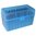 MTM CASE-GARD AMMO BOXES RIFLE BLUE 222 REMINGTON - 6X47 50