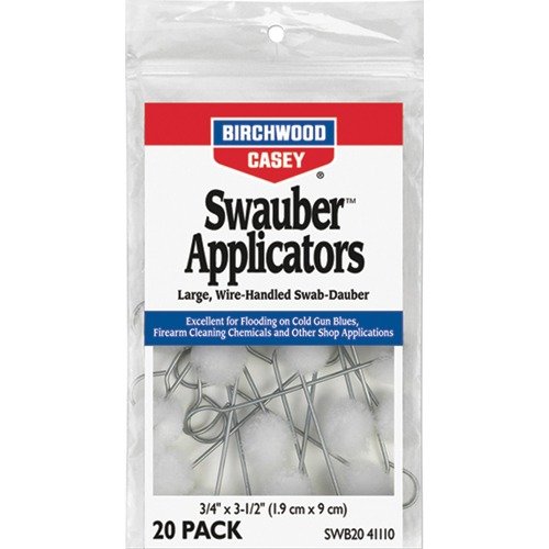 Birchwood Casey Swauber Applicators (20 pk)