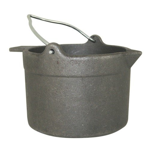 10 lb Cast Iron Lead Pot