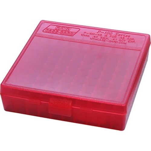 Ammo Boxes Pistol Red 9mm-380 100