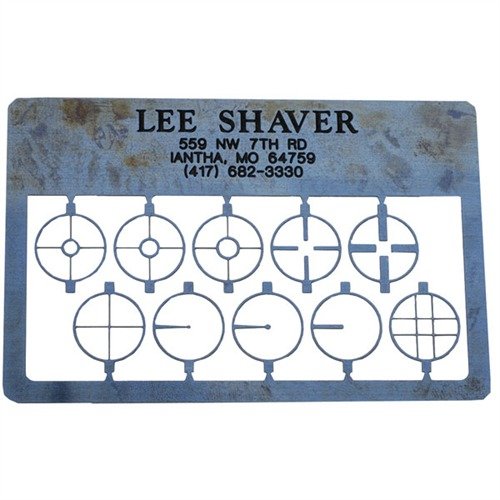 LEE SHAVER Post & Aperture Card, Lyman 17A (.470")