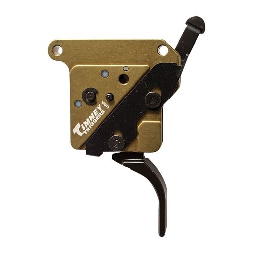 TIMNEY Remington 700 Trigger Right Hand Straight Black