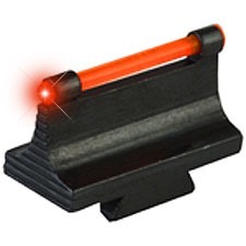 TRUGLO Rifle Dovetail Front Sight .450" Fiber Optic Orange