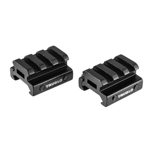 TRUGLO 1/2" 2 Piece Picatinny Riser Mount