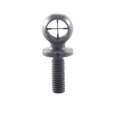 KNS PRECISION, INC. Crosshairs Duplex Hooded Front Sight Brass Black