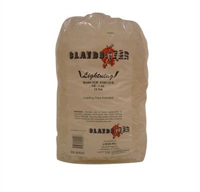 12 Gauge 7/8 to 1oz Wads Clear 500/Bag