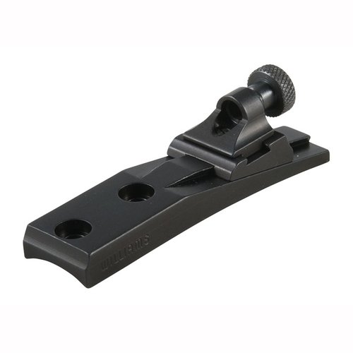 WILLIAMS GUN SIGHT Remington 4 Adjustable Peep WGRS Receiver Rear Sight Black